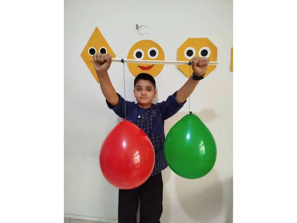 آزمایش بادکنک